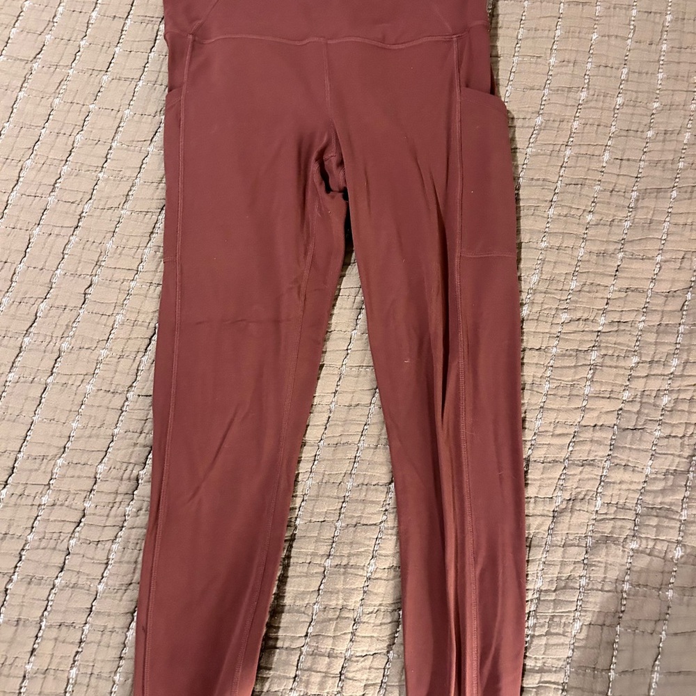 Prana orange Leggings
